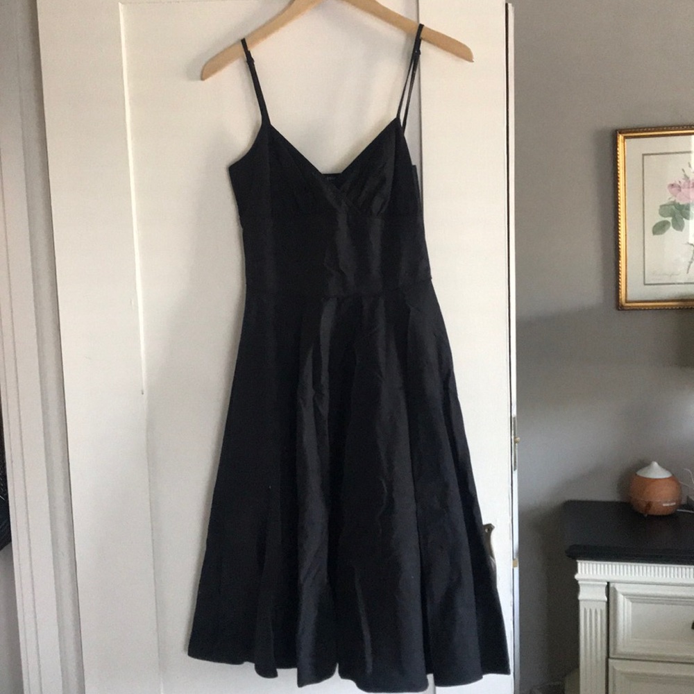 Betsy Johnson size 4 - black spaghetti strap dress